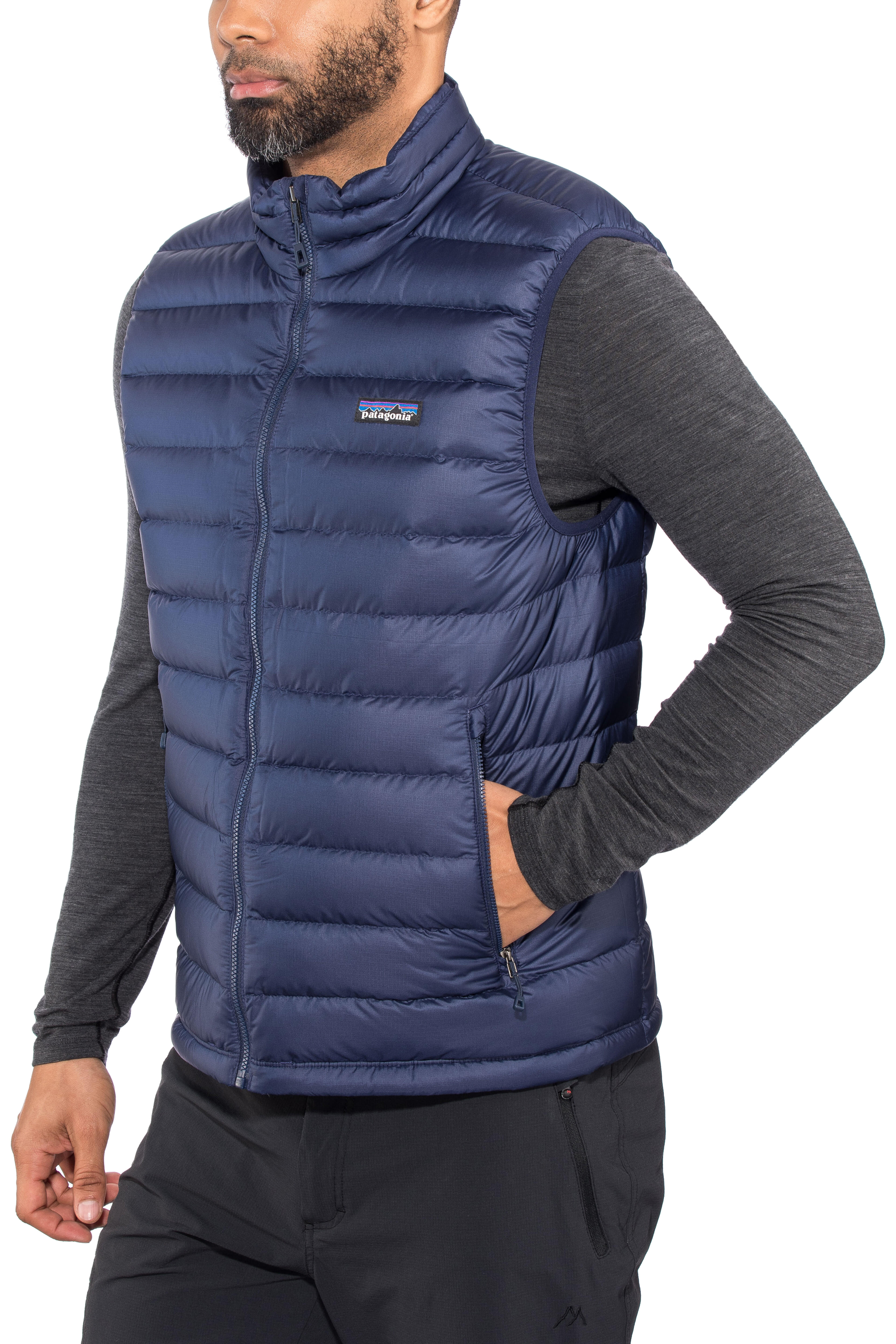 Patagonia Down Sweater Vest Men classic navy w/classic navy | Addnature.co.uk